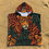 Thumbnail: Tiger Print Kid's Hooded Towel Poncho