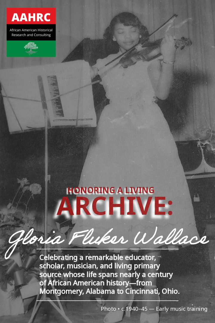 A Living Archive: Celebrating the Legacy of Mrs. Gloria Fluker Wallace