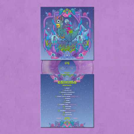 ‘LSZEE Enigma Mixtape’ is now available for pre-order on VINYL!! Pre-order the limited edition first pressing now, estimated shipping 8-10 weeks 💜  