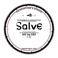 Peppermint and Eucalyptus Salve 4 oz, 500 mg CBD