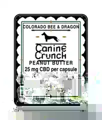Canine Crunch, 25 mg CBD per capsule