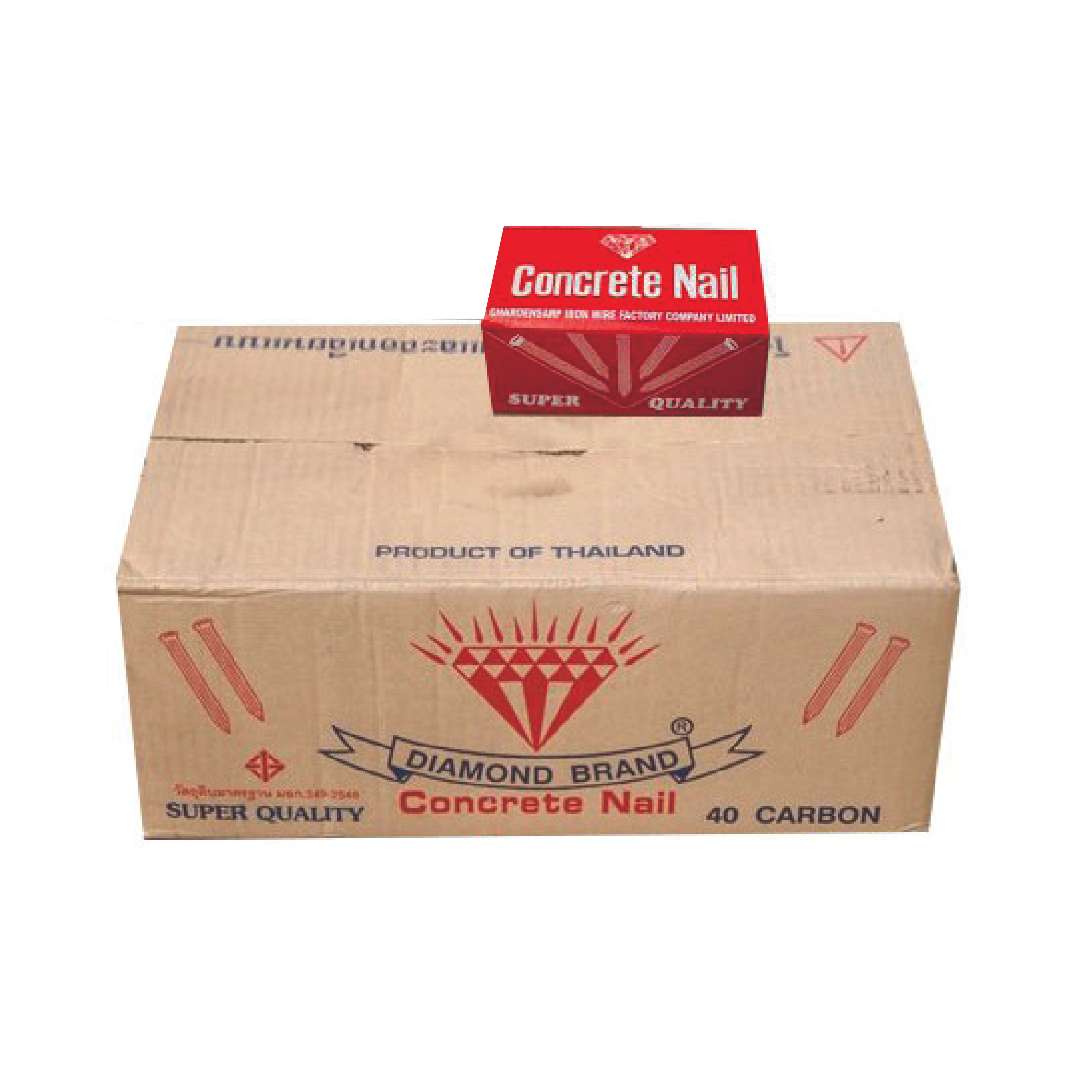 ตะปูคอนกรีต ตราเพชร