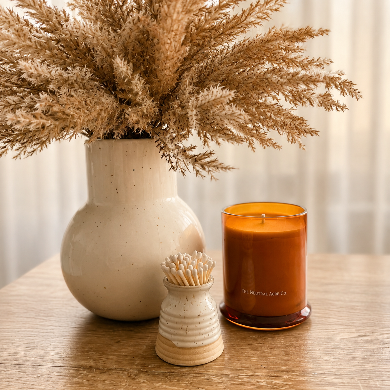 Ceramic Match Pot
