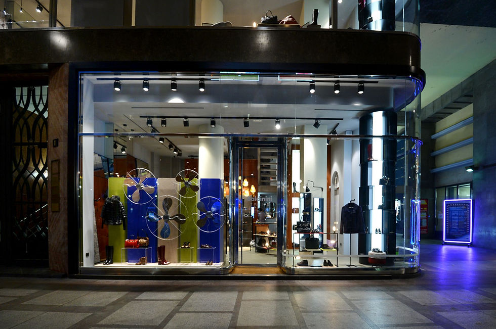 BALDININI TREND Store, Milan Italy