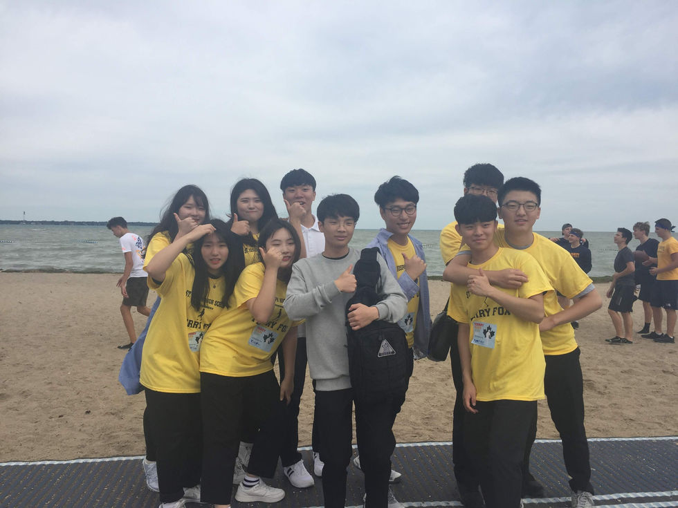 Studying the Books of the East and West: St. Joe’s Welcomes 10 South Korean Exchange Students
