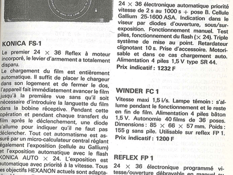 Le Konica FP-1 Program