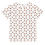 Thumbnail: Youth crew neck t-shirt with an all-over gingerbread man print.