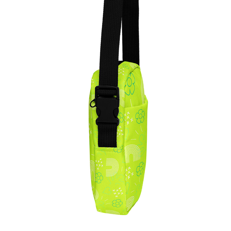 Thumbnail: Unisex Utility crossbody bag - Green XY001