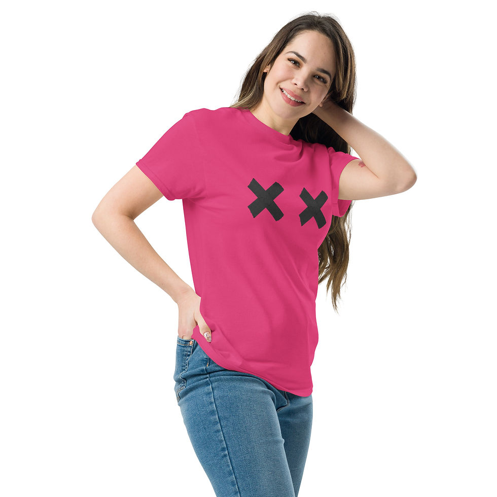 Thumbnail: Unisex classic tee boobie stickers colours