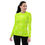 Thumbnail: Women's Rash Guard Sun Protection Swimwear - Green XY001