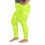 Thumbnail: All-Over Print Plus Size Leggings - Green XY001