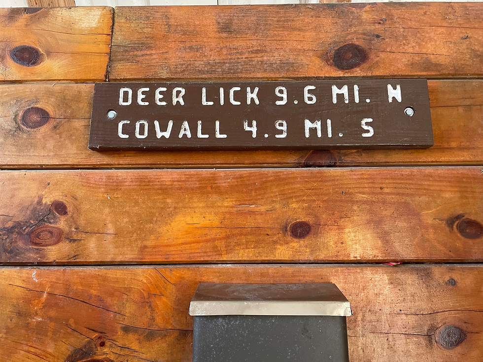 Raven Rock shelter wall. Next stop, Pen Mar and the PA border!