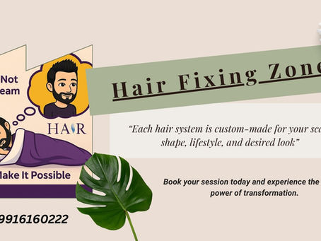 Custom-Made Hair Systems Designed Just for You”