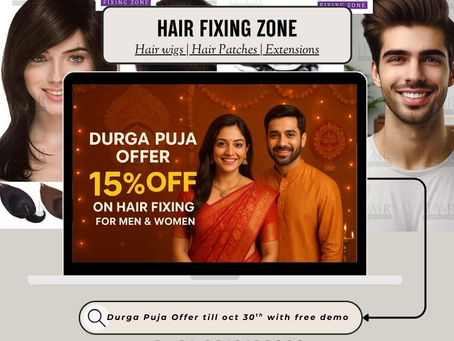 Don’t Miss the Festive Discount- Hair Fixing Zone