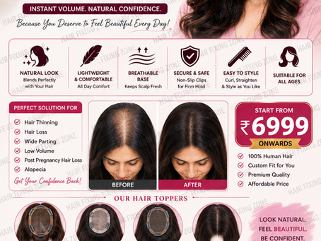 ✨ Get fuller, beautiful-looking hair in minutes!