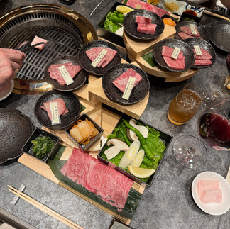 Yakiniku dinner