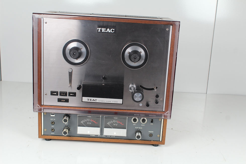 Front. TEAC A-4010S Stereo Tape Deck. Available at Electric City Repair Denver Colorado