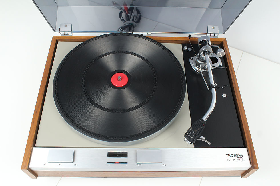 Thumbnail: Thorens TD-125 MKII With SME Tone Arm and Shure V15 Type III. Available at Electric City Repair Denver Colorado