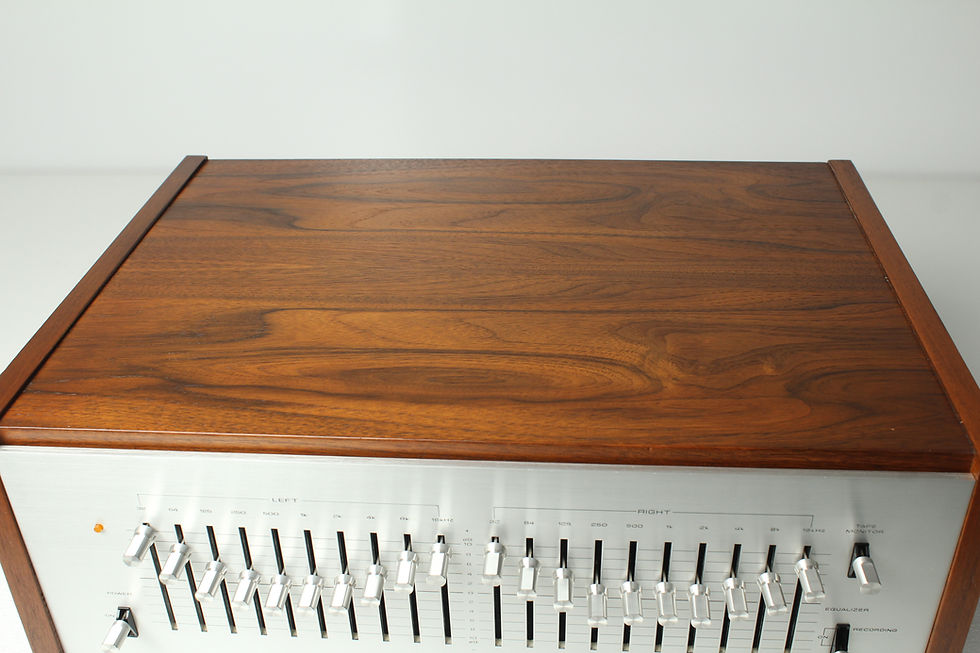 Thumbnail: Beautiful Vintage Pioneer SG-9500 Ten Band Stereo Graphic Equalizer With Wood Case. Available at Electric City Repair Denver