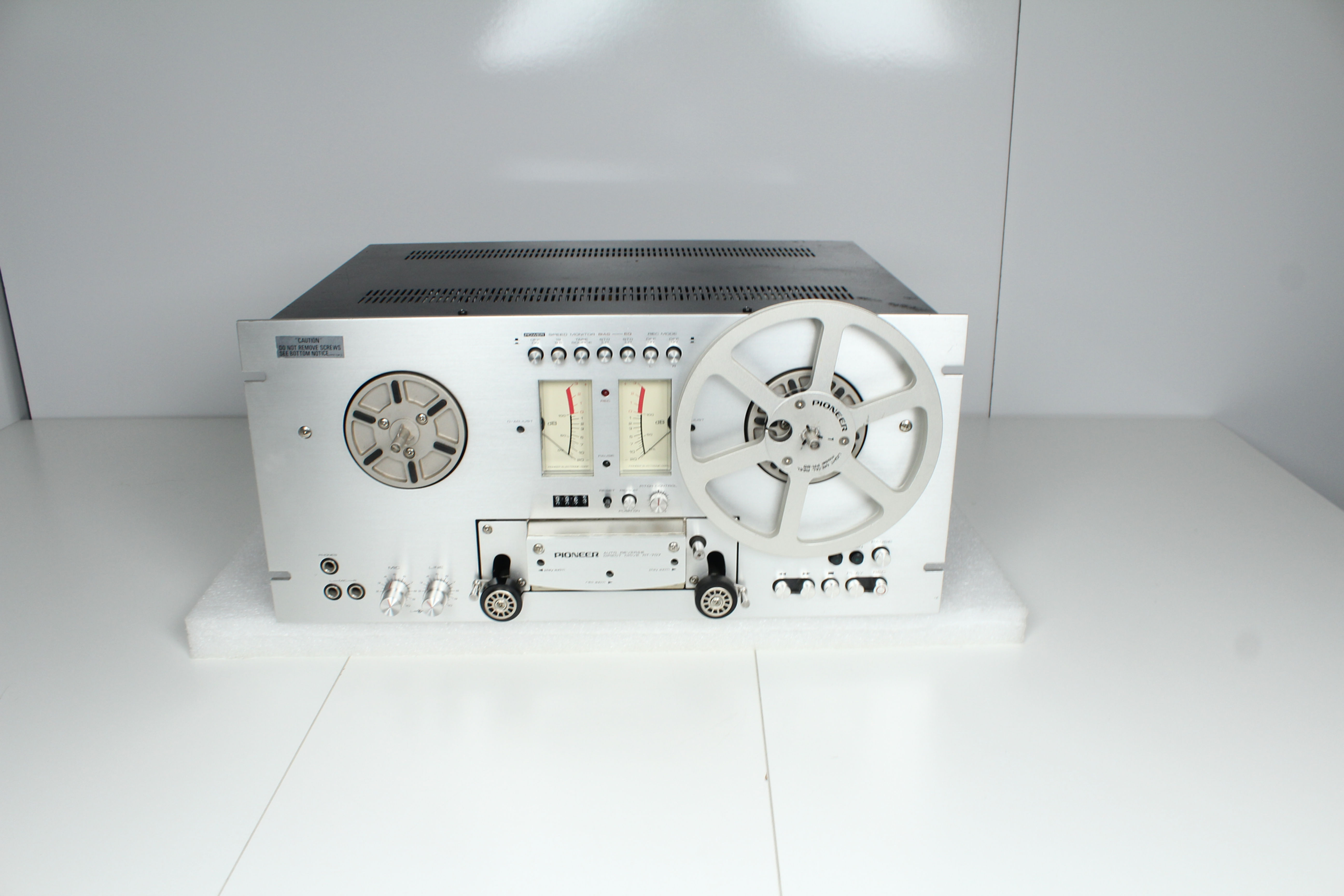 Vintage Pioneer RT-707 Reel to Reel. Available at Electric City Repair Denver Colorado