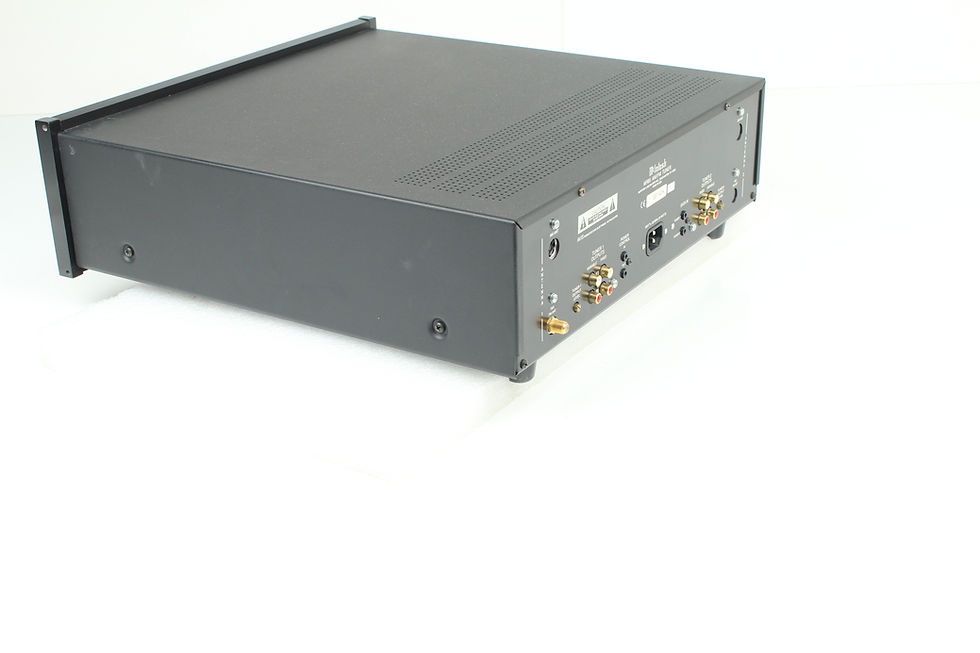 Thumbnail: Side rear view. McIntosh MR 85 Tuner. Early 2000's. Available at Electric City Repair Denver Colorado