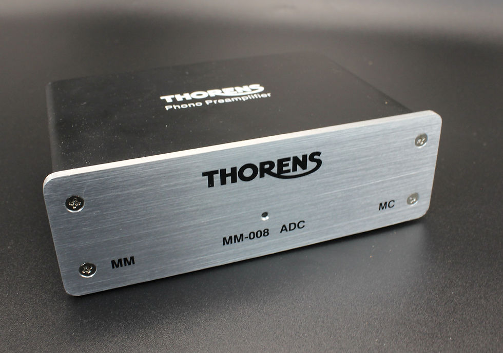 Thorens MM 008 ADC Phono Pre-Amp. Available at Electric City Repair Denver Colorado