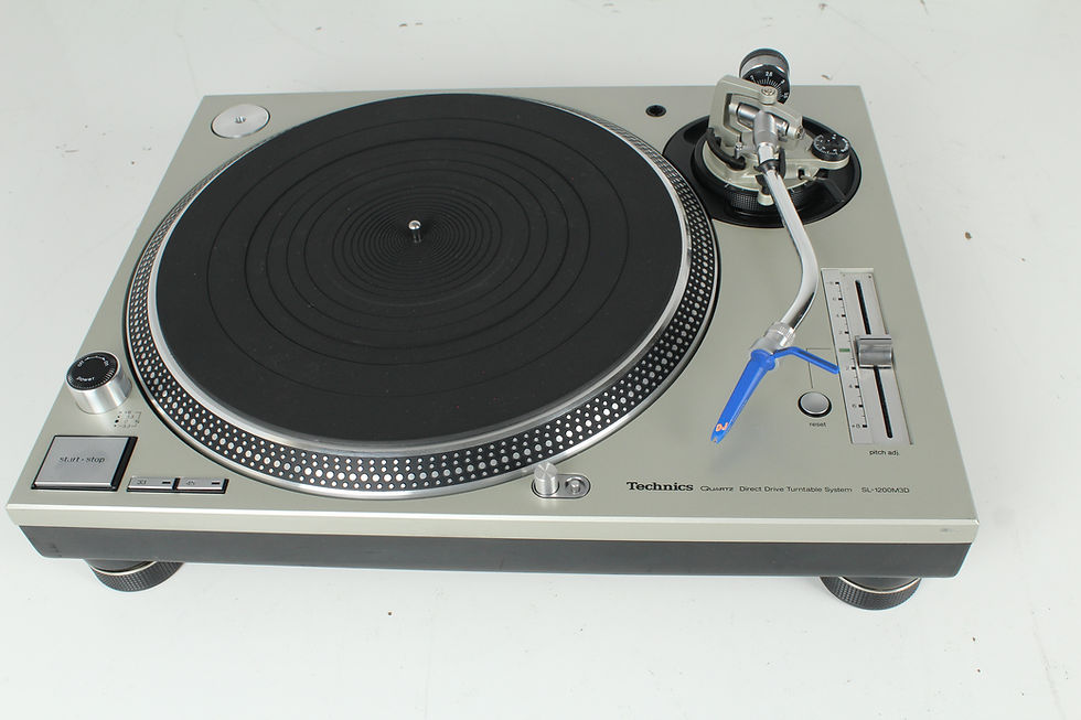 Thumbnail: Technics SL-1200M3D Direct Drive Turntable with Dustcover. Available at Electric City Repair Denver Co