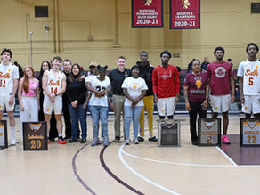 USC Salkehatchie men's basketball sophomores and their families honored.