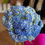 Thumbnail: Blue Hydrangea Flower Bouquet