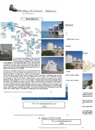 The Mykonos pack of PDFs