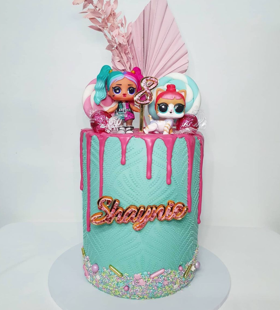 Thumbnail: Glitter Double Layered Name Charm