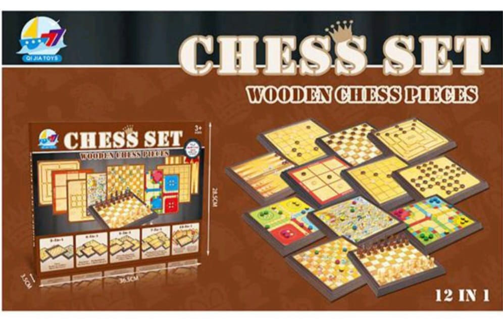 Chess Set 12 in 1