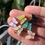 Thumbnail: Gold Butterfly Hoop