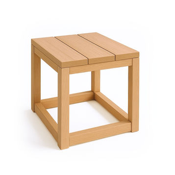 Dubový stolček Cubus - vizuál pre produktovú stránku eshopu greenarch