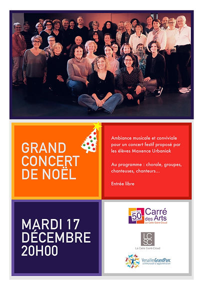 CONCERT DE NOËL DES ADULTES
