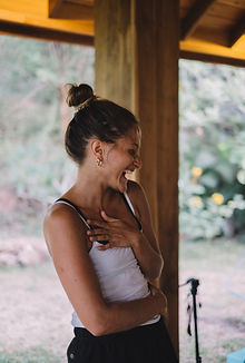 Sonja yoga teacher trainee