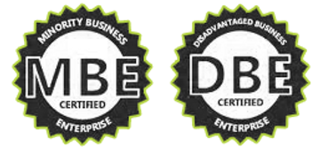 Minority Buiness Enterprise Certified and Disadvantaged Business Enterprise Certified