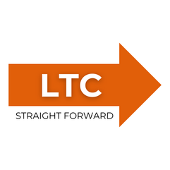 This logo features a bold orange arrow, chosen by the client to create a bright, eye-catching mark. The arrow symbolizes direction, clarity, and a straightforward approach—aligning with the consultant’s brand ethos. The minimal design ensures versatility across print and digital use while keeping the focus on confident, energetic branding.