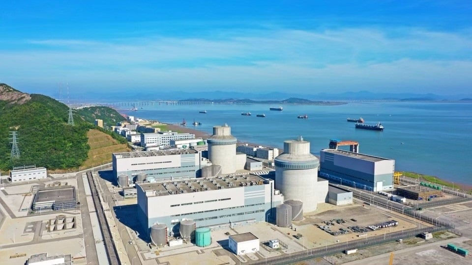 Sanmen Nuclear Power Station in Taizhou, China