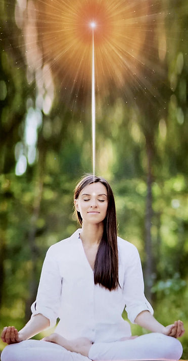 women in meditation experiencing peace,serene, tranquility,calm