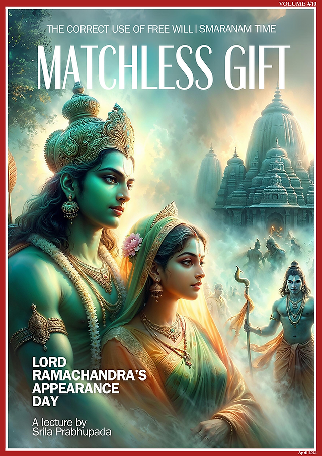 Matchless Gift magazine front cover