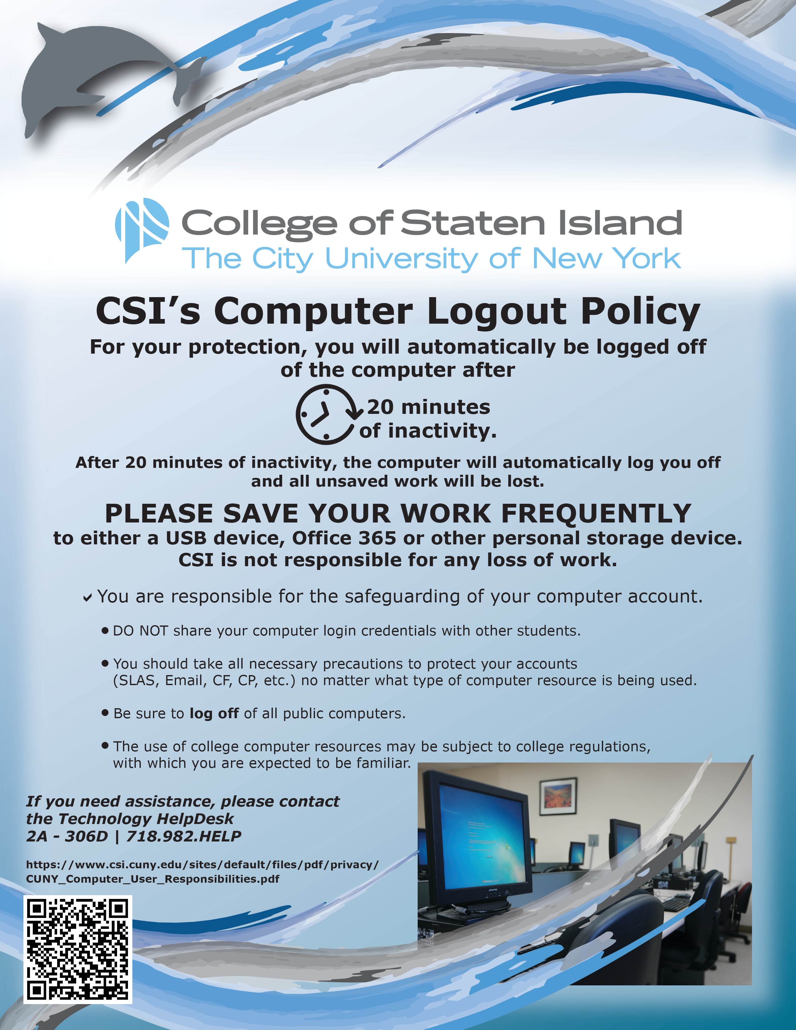CSI Logout Policy
