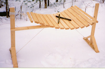 Xylophones of wood