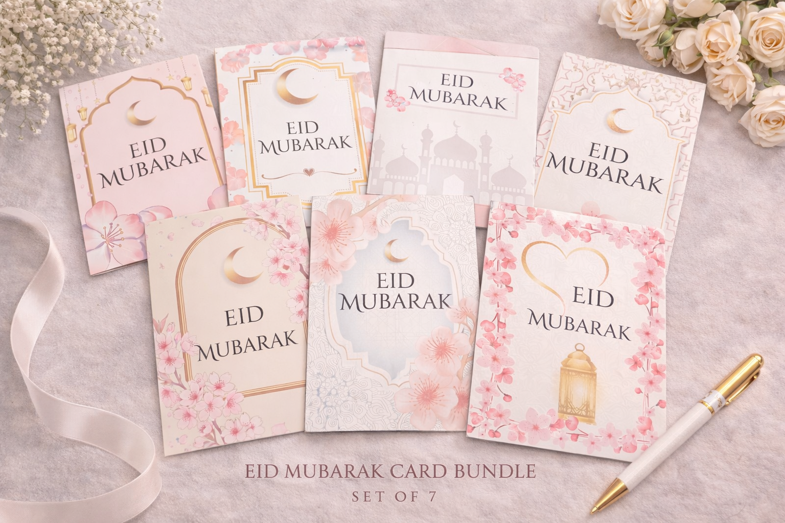 Eid Mubarak - Cherry Blossom