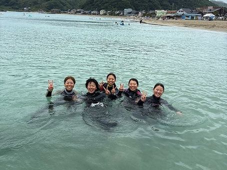 第四弾大阪ECO、AOWコース【怪獣女子とイケメン2人の竹野ダイビングツアー】