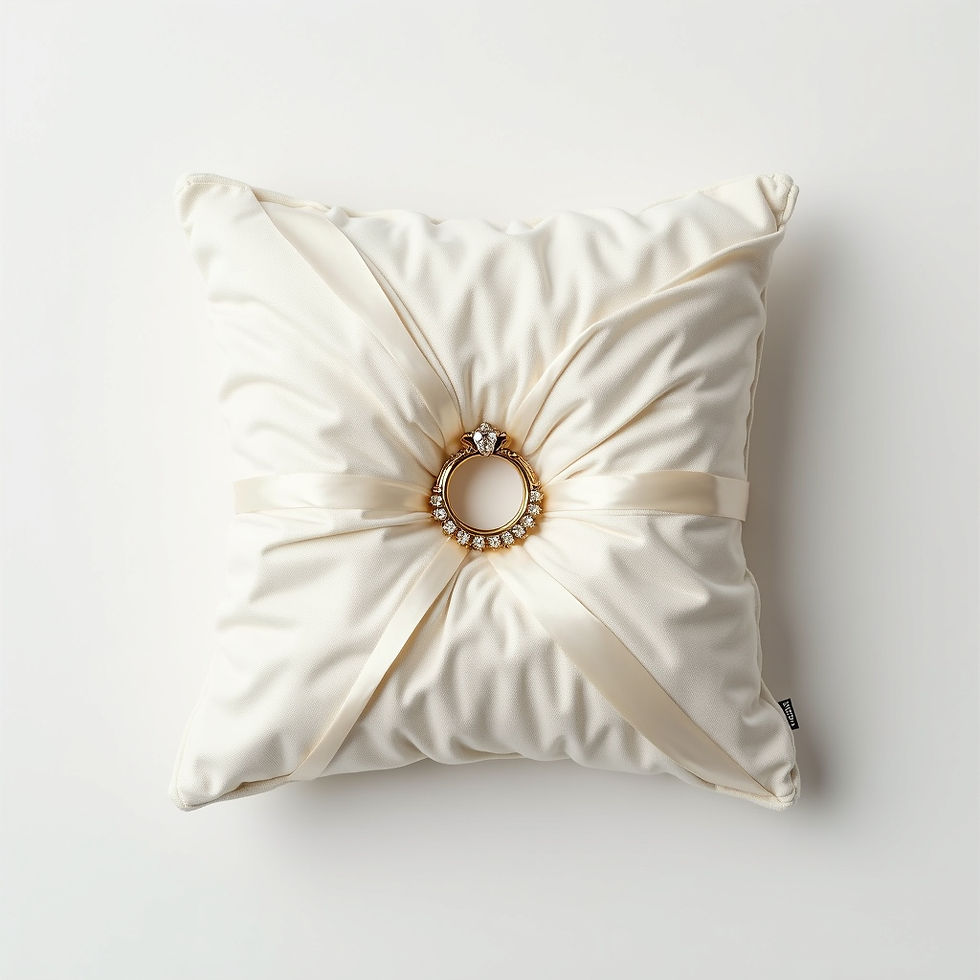 Vintage Ring Pillow