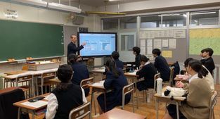 鎌倉第一中学校の職業講和