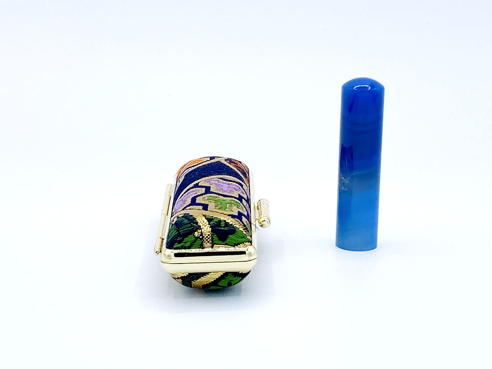 Miniatura: Blue agate