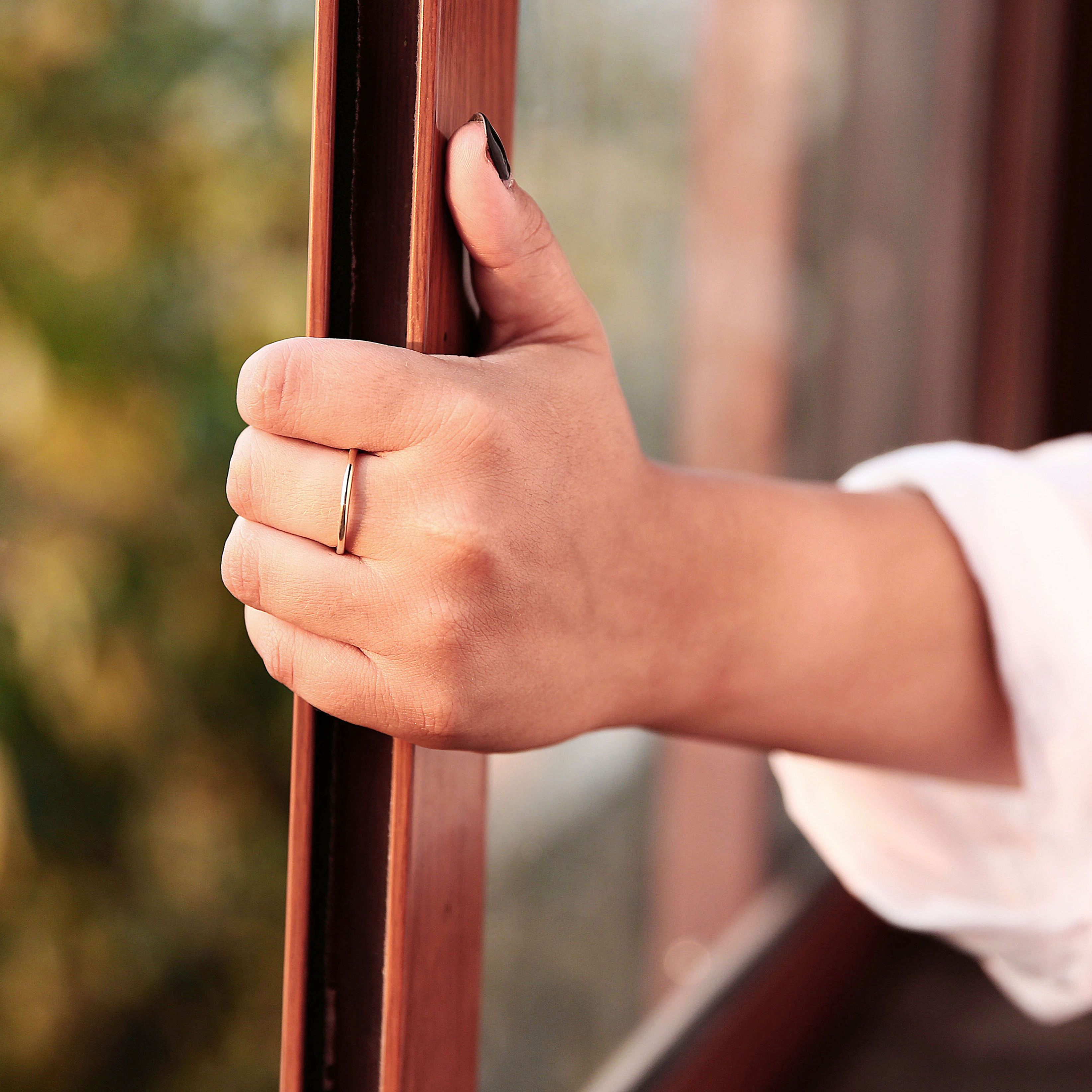 Custom 14k gold Classic 2 mm Wedding Band
