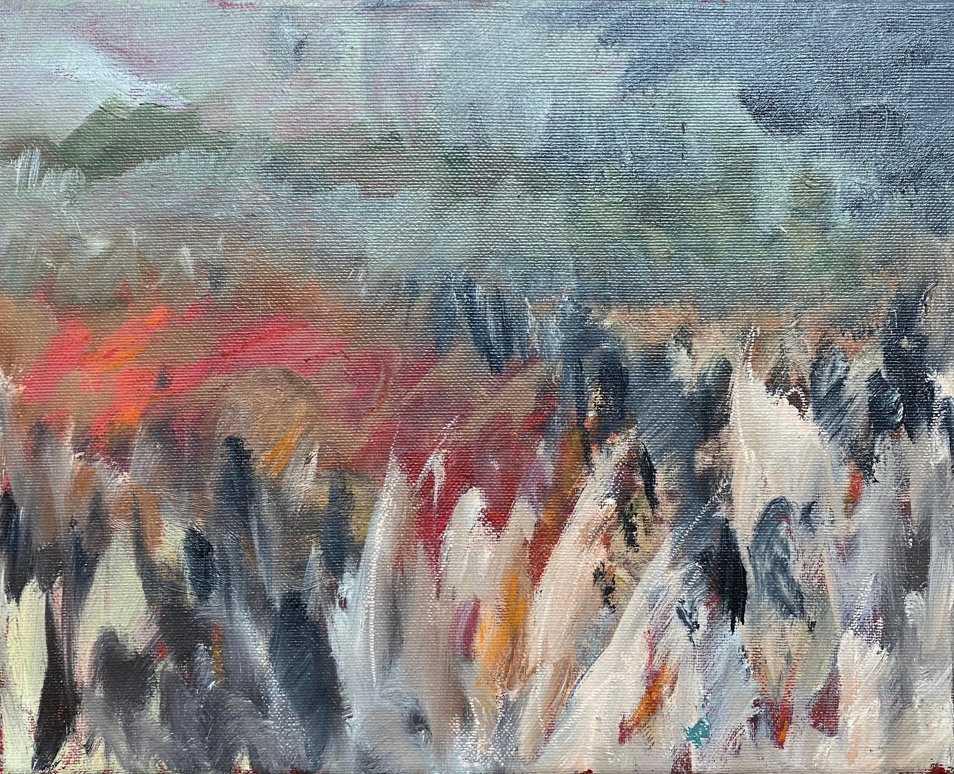 zonder titel 3 | olieverf op doek | 30x24